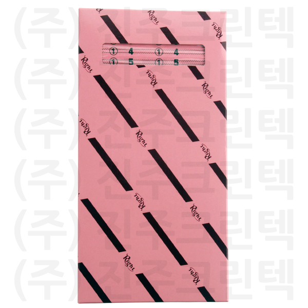 무늬택/파도 - 분홍